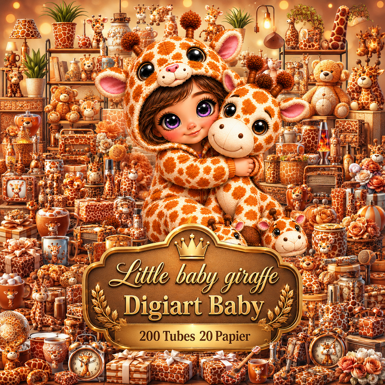 (image for) Little baby giraffe